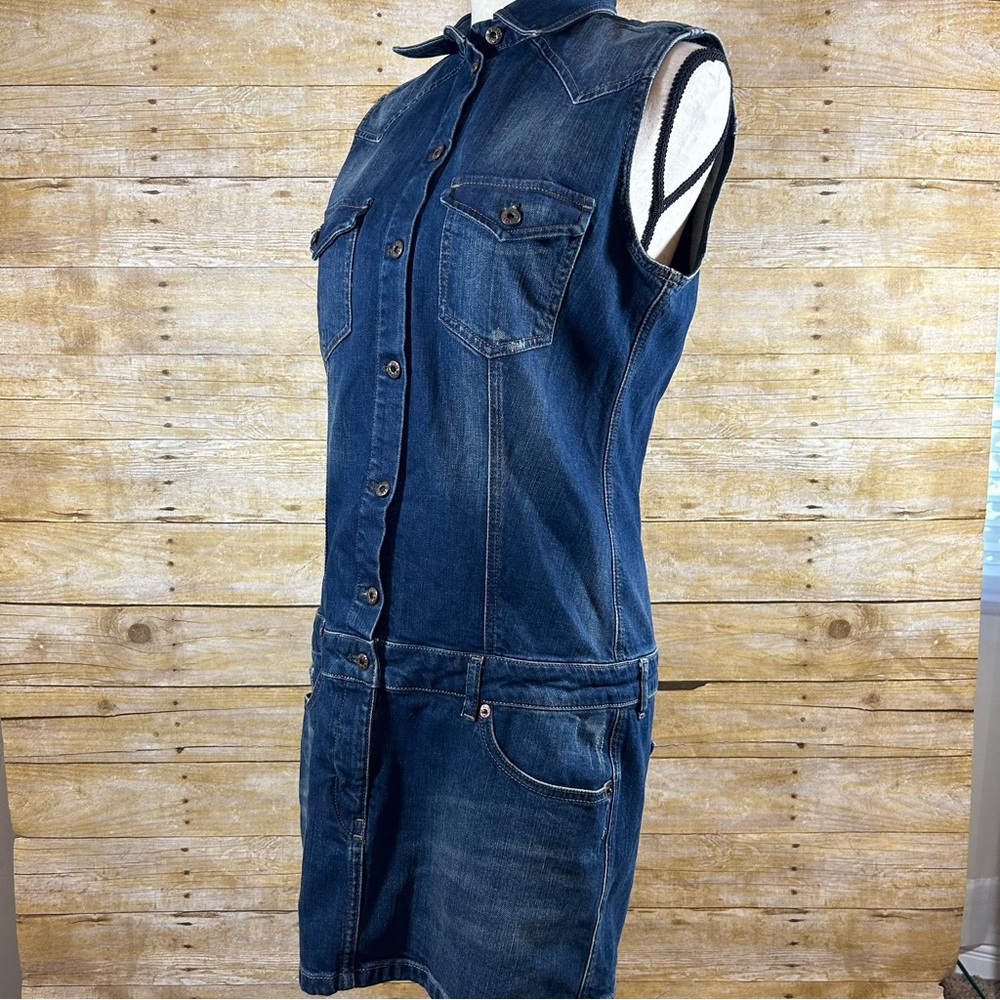 Diesel De-Drios Denim Dress ASO Elena Gilbert on the Vampire Diaries Size L - Picture 8 of 15